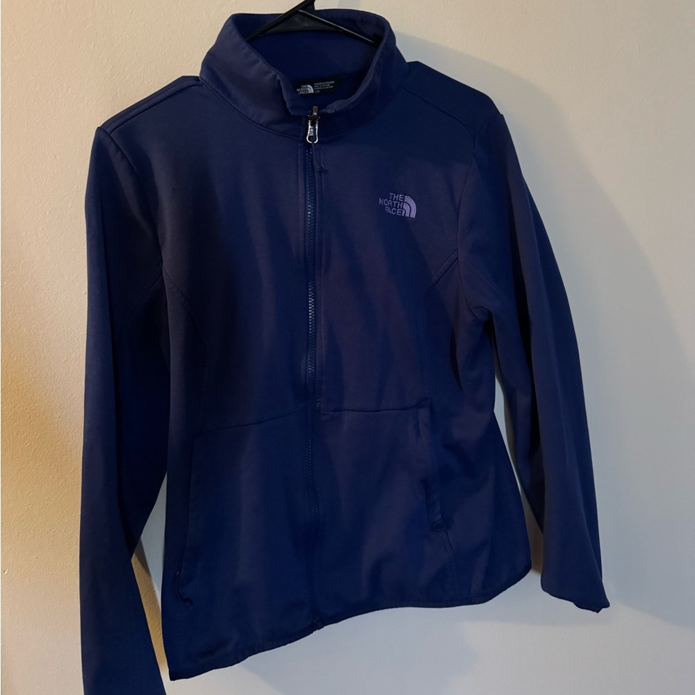 The North Face Navy Full-Zip Jacket